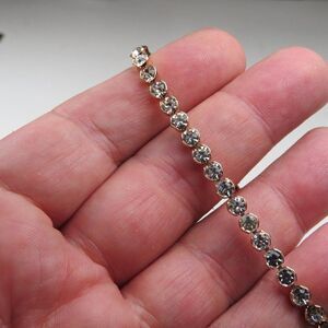 $200 14k Plated Cz Bracelet